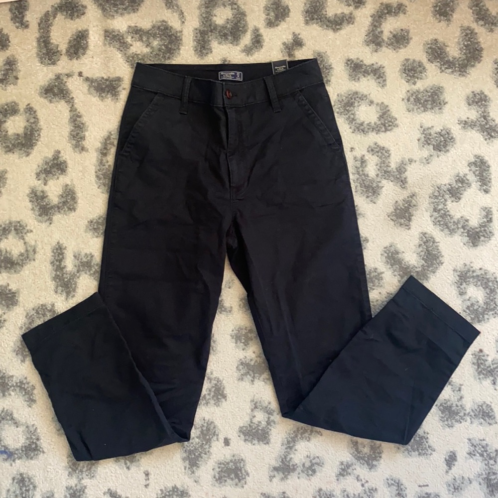 Abercrombie and Fitch black trousers